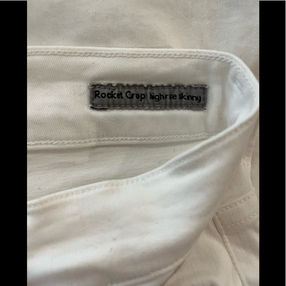 Citizens Of Humanity rocket crop high rise white jean size 27 - Picture 6 of 6
